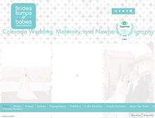 Tablet Screenshot of bridesbumpsbabies.com